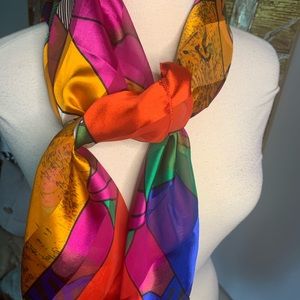 VTG PICASSO SCARF 🧣 UNICT ART